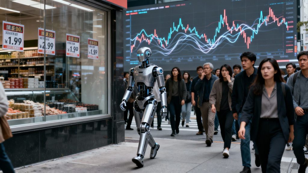 Inflation's Vise and AI's Ascent: Global Economy's Precarious Tightrope